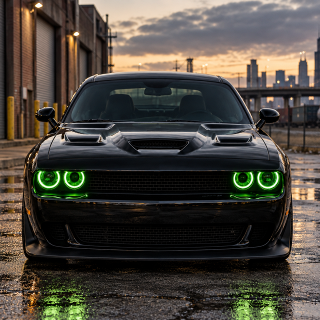 Lighting Trendz 2015-2023 Dodge Challenger RGBW LED Halo Kit main image